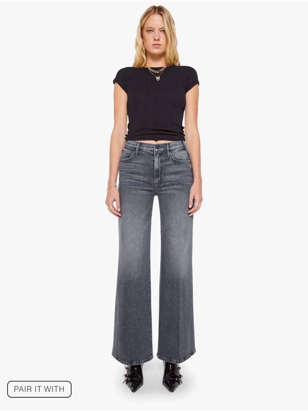 NWT- MOTHER The Hustler Roller Sneak in Outta Sight - SIZE 30
